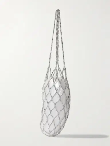 Cult Gaia Tallulah Convertible Crystal-embellished Silver-tone And Acrylic Tote - - One size | Thumbnail 3 Cult Gaia Tallulah Convertible Crystal-embellished Silver-tone And Acrylic Tote - - One size | Thumbnail 3