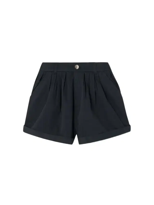 DÔEN Paige Pleated Organic Cotton-poplin Shorts