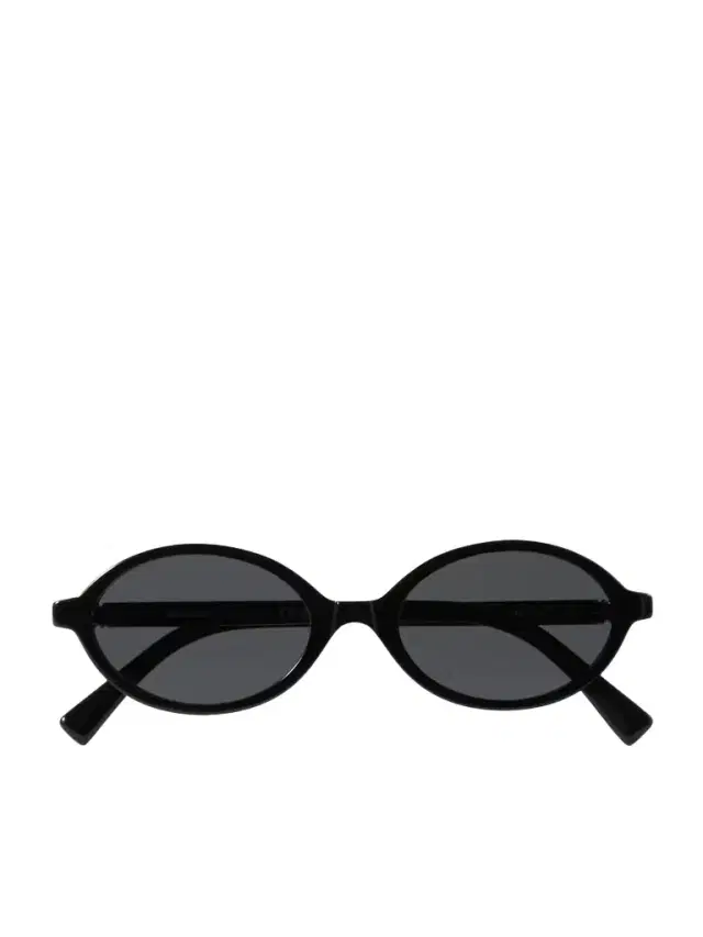 Miu Miu Eyewear Oval-frame Acetate Sunglasses