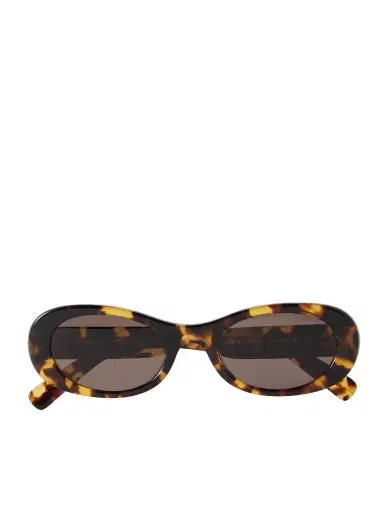Miu Miu Eyewear Oval-frame Tortoiseshell Acetate Sunglasses | Thumbnail 1 Miu Miu Eyewear Oval-frame Tortoiseshell Acetate Sunglasses | Thumbnail 1