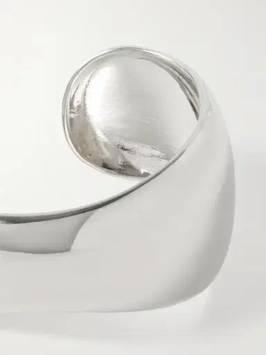 AGMES Jean Recycled Sterling Silver Cuff | Thumbnail 4