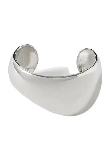 AGMES Jean Recycled Sterling Silver Cuff | Thumbnail 1