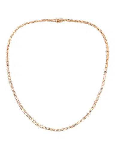 Suzanne Kalan 18-karat Rose Gold Diamond Necklace | Thumbnail 1 Suzanne Kalan 18-karat Rose Gold Diamond Necklace | Thumbnail 1