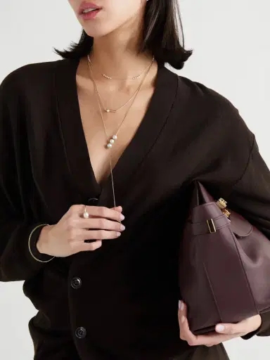 Mizuki 14-karat Gold Pearl Necklace | Thumbnail 5 Mizuki 14-karat Gold Pearl Necklace | Thumbnail 5