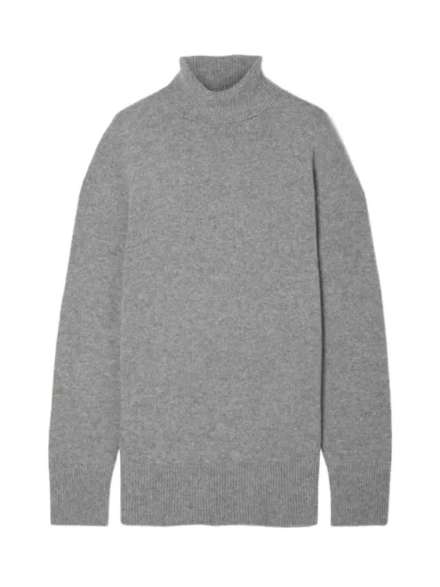 Essentials Stepny Wool And Cashmere-blend Turtleneck Sweater