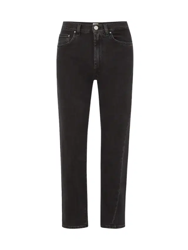 Twisted Seam High-rise Straight-leg Jeans