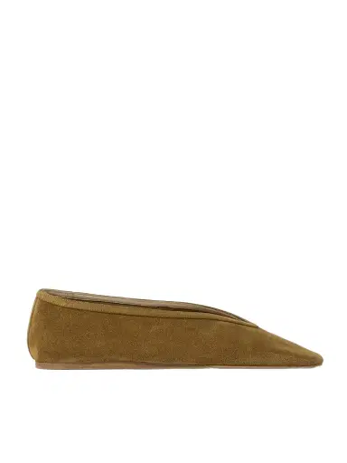 Le Monde Béryl Luna Suede Ballet Flats | Thumbnail 1