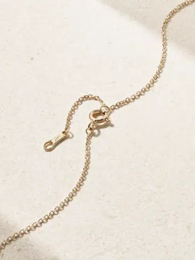 Mizuki 14-karat Gold, Diamond And Pearl Necklace | Thumbnail 3