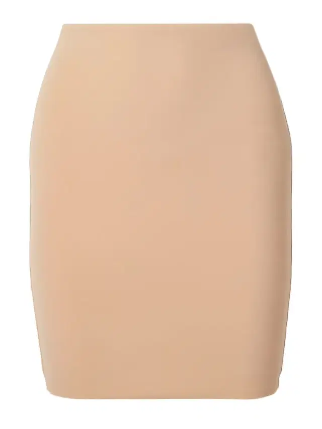 Half Slip Control Layered Stretch Mini Skirt