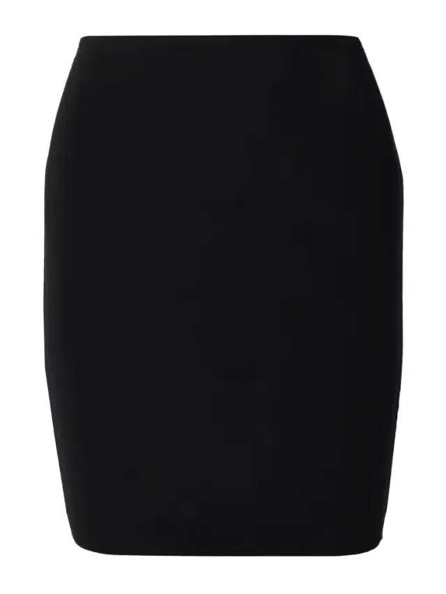 Half Slip Control Layered Stretch Mini Skirt