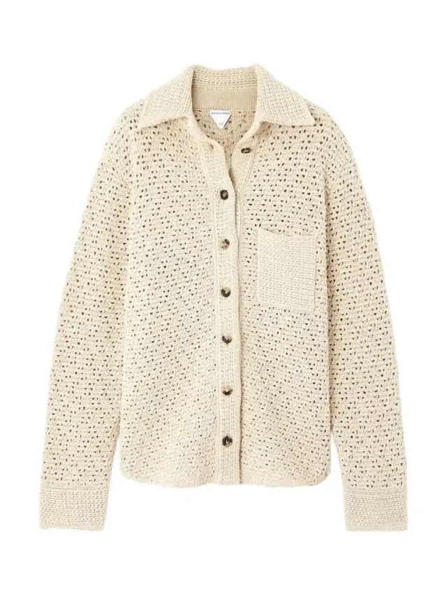 Crocheted Cotton Shirt
