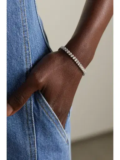 Anita Ko 18-karat White Gold Diamond Tennis Bracelet | Thumbnail 2 Anita Ko 18-karat White Gold Diamond Tennis Bracelet | Thumbnail 2