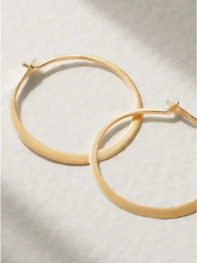 Melissa Joy Manning 14-karat Gold Hoop Earrings | Thumbnail 3 Melissa Joy Manning 14-karat Gold Hoop Earrings | Thumbnail 3
