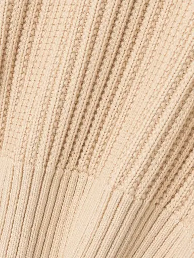 Loro Piana Ribbed-knit Silk And Cotton-blend Sweater | Thumbnail 4 Loro Piana Ribbed-knit Silk And Cotton-blend Sweater | Thumbnail 4