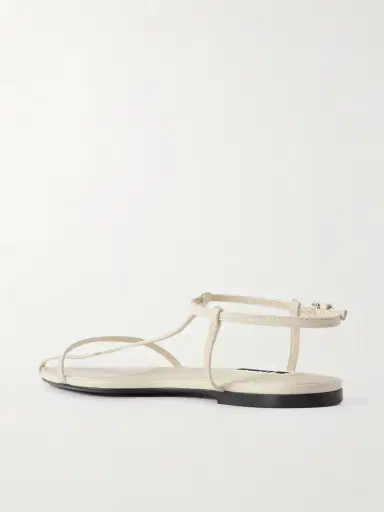 Jil Sander Leather Sandals | Thumbnail 3 Jil Sander Leather Sandals | Thumbnail 3