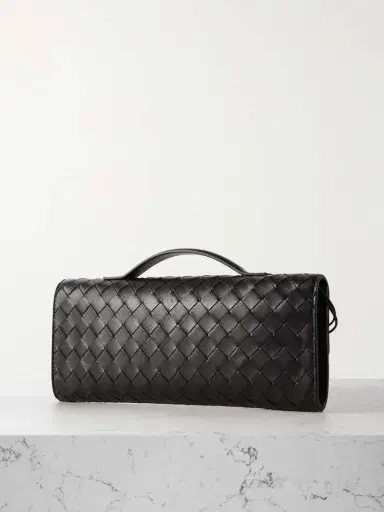 Bottega Veneta Andiamo Long Intrecciato Leather Clutch | Thumbnail 3