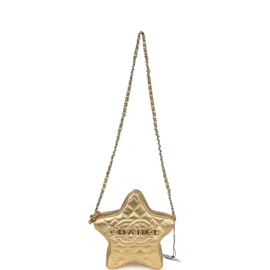 Chanel Chanel Star Bag Metallic Gold Lambskin Gold Hardware | Thumbnail 8 Chanel Chanel Star Bag Metallic Gold Lambskin Gold Hardware | Thumbnail 8