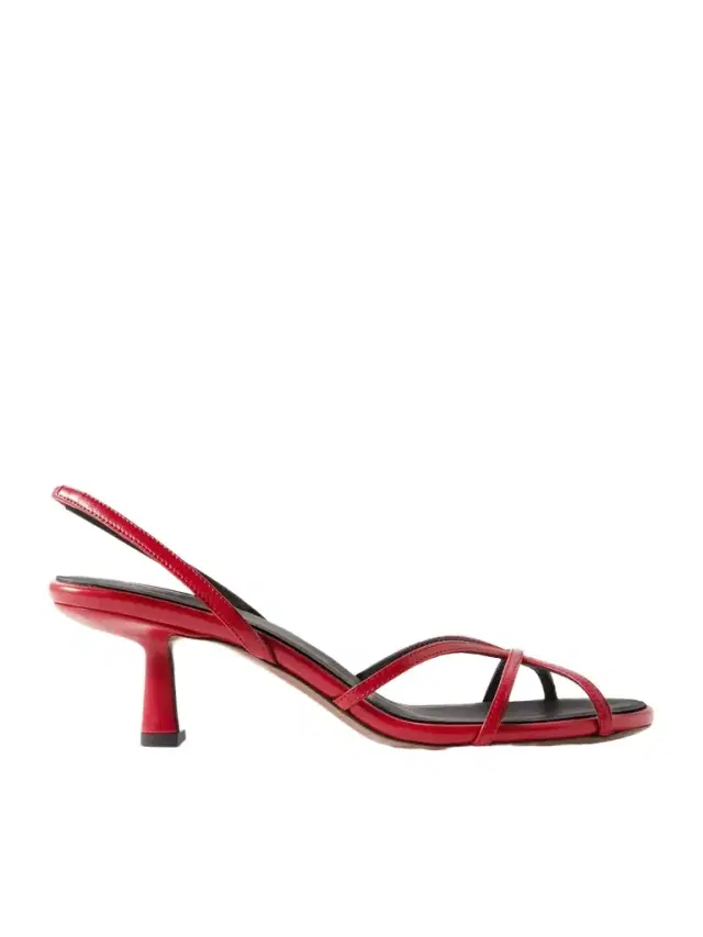 Ibor Leather Slingback Sandals Ibor Leather Slingback Sandals