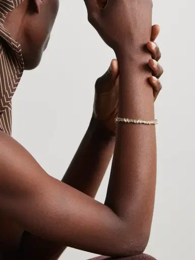 Suzanne Kalan 18-karat Gold Diamond Tennis Bracelet | Thumbnail 2 Suzanne Kalan 18-karat Gold Diamond Tennis Bracelet | Thumbnail 2