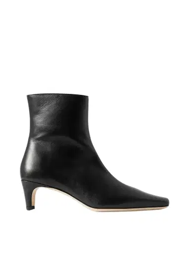 Staud Wally Leather Ankle Boots | Thumbnail 1 Staud Wally Leather Ankle Boots | Thumbnail 1