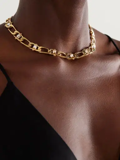 Foundrae 18-karat Gold Diamond Necklace | Thumbnail 2