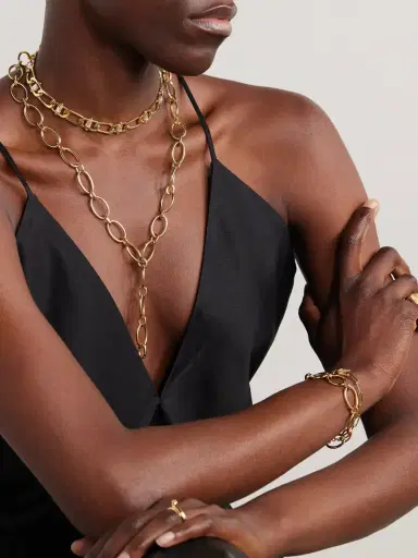 Foundrae 18-karat Gold Diamond Necklace | Thumbnail 5