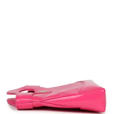 Chanel Pre-owned Chanel Nano 31 Shopper Hot Pink Shiny Aged Calfskin Gold Hardware | Thumbnail 5 Chanel Pre-owned Chanel Nano 31 Shopper Hot Pink Shiny Aged Calfskin Gold Hardware | Thumbnail 5