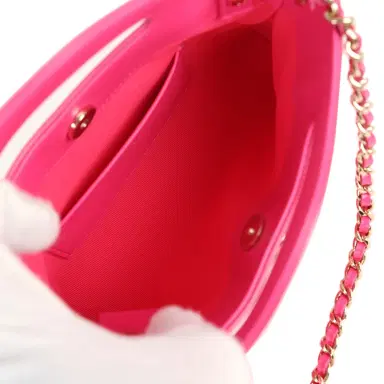 Chanel Pre-owned Chanel Nano 31 Shopper Hot Pink Shiny Aged Calfskin Gold Hardware | Thumbnail 8 Chanel Pre-owned Chanel Nano 31 Shopper Hot Pink Shiny Aged Calfskin Gold Hardware | Thumbnail 8