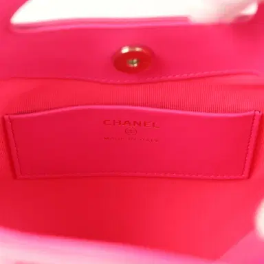 Chanel Pre-owned Chanel Nano 31 Shopper Hot Pink Shiny Aged Calfskin Gold Hardware | Thumbnail 9 Chanel Pre-owned Chanel Nano 31 Shopper Hot Pink Shiny Aged Calfskin Gold Hardware | Thumbnail 9