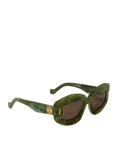 Loewe Screen Square-frame Marbled Acetate Sunglasses | Thumbnail 1