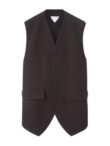 Bottega Veneta Cotton-blend Crepe Vest | Thumbnail 1 Bottega Veneta Cotton-blend Crepe Vest | Thumbnail 1