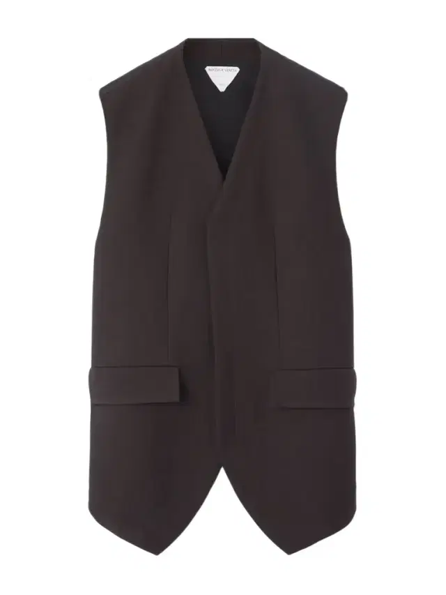 Cotton-blend Crepe Vest