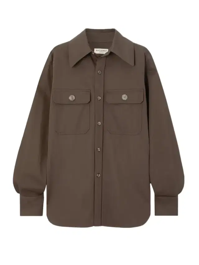 Oversized Organic Cotton-twill Shirt