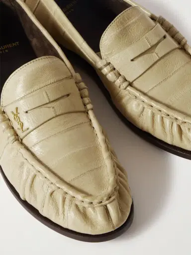 Saint Laurent Le Loafer Leather Loafers | Thumbnail 4