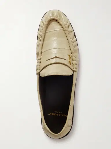Saint Laurent Le Loafer Leather Loafers | Thumbnail 5