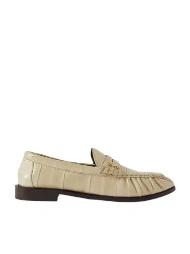 Saint Laurent Le Loafer Leather Loafers | Thumbnail 1