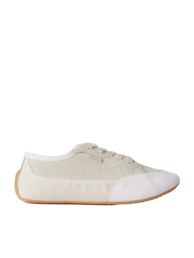 Bonnie Leather-trimmed Suede, Mesh And Canvas Sneakers