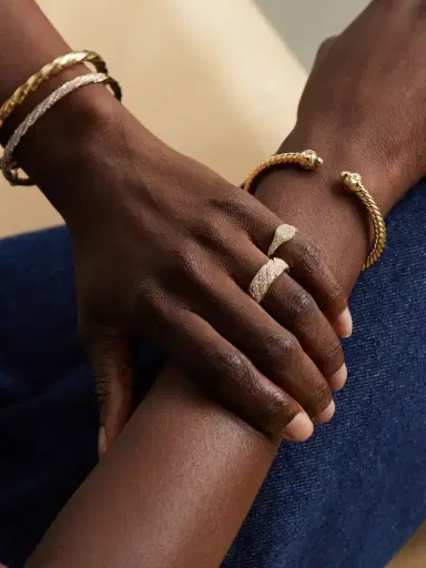 David Yurman Petite Pavé 18-karat Gold Diamond Pinky Ring | Thumbnail 5 David Yurman Petite Pavé 18-karat Gold Diamond Pinky Ring | Thumbnail 5