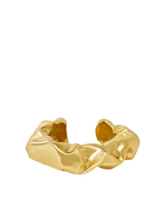 Scrunch Gold Vermeil Cuff