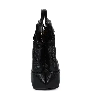 Chanel Chanel Micro 31 Shopper Black Shiny Lambskin Light Gold Hardware | Thumbnail 5 Chanel Chanel Micro 31 Shopper Black Shiny Lambskin Light Gold Hardware | Thumbnail 5