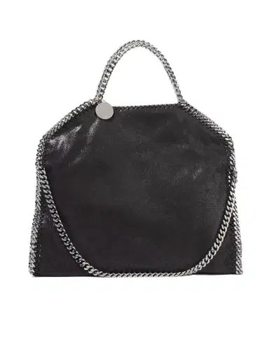 Stella McCartney The Falabella Medium Faux Brushed-leather Shoulder Bag | Thumbnail 1 Stella McCartney The Falabella Medium Faux Brushed-leather Shoulder Bag | Thumbnail 1