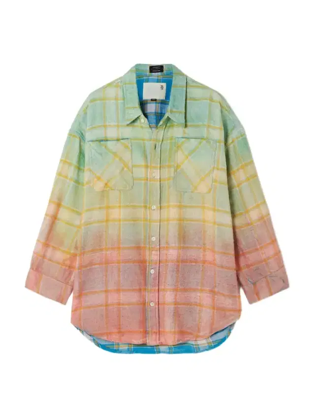 Dégradé Checked Cotton-flannel Shirt