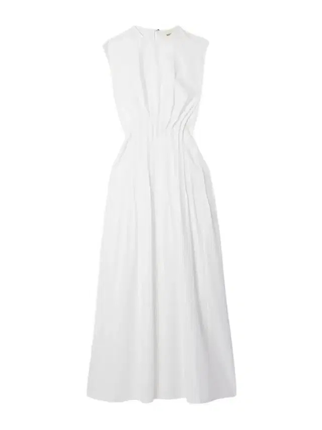 Wes Pintucked Cotton-poplin Maxi Dress