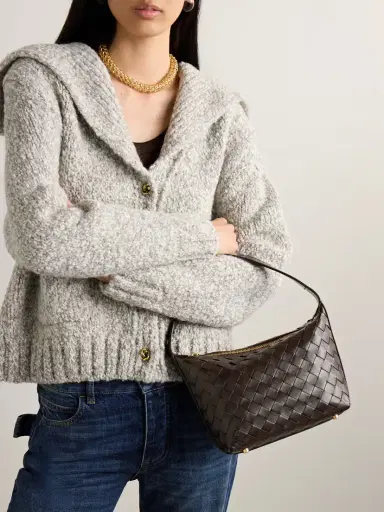 Bottega Veneta Wallace Mini Intrecciato Leather Shoulder Bag | Thumbnail 2