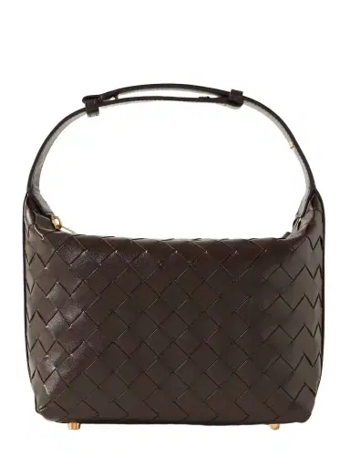 Bottega Veneta Wallace Mini Intrecciato Leather Shoulder Bag | Thumbnail 1