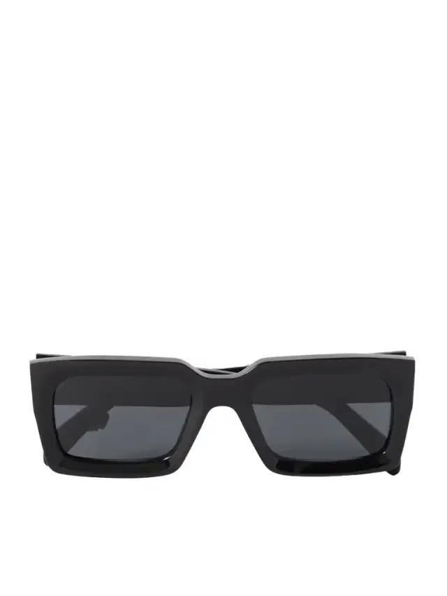 Bold Square-frame Acetate Sunglasses