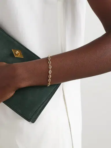 Melissa Joy Manning 14-karat Gold Topaz Tennis Bracelet | Thumbnail 2 Melissa Joy Manning 14-karat Gold Topaz Tennis Bracelet | Thumbnail 2