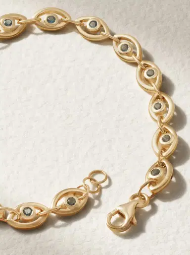 Melissa Joy Manning 14-karat Gold Topaz Tennis Bracelet | Thumbnail 3 Melissa Joy Manning 14-karat Gold Topaz Tennis Bracelet | Thumbnail 3