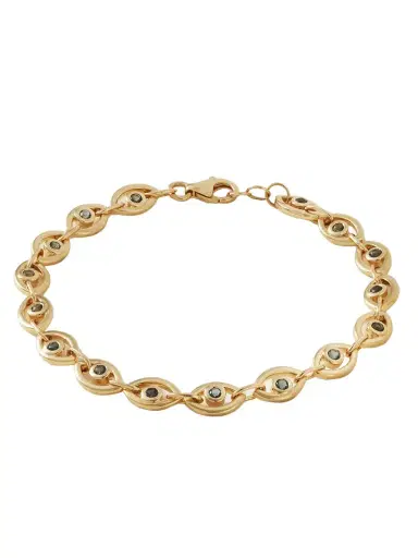 Melissa Joy Manning 14-karat Gold Topaz Tennis Bracelet | Thumbnail 1 Melissa Joy Manning 14-karat Gold Topaz Tennis Bracelet | Thumbnail 1