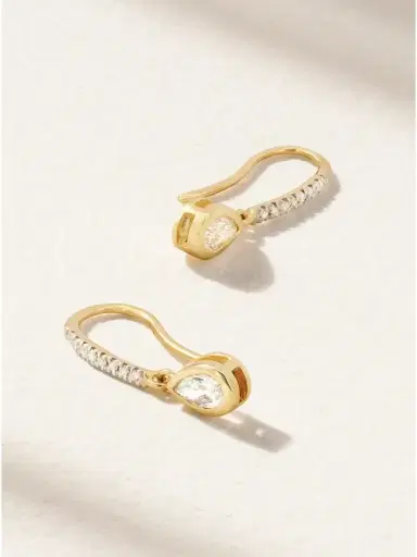 Mateo 14-karat Gold Diamond Earrings | Thumbnail 1